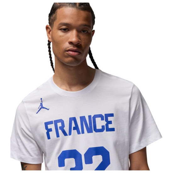 Nike Ανδρική κοντομάνικη μπλούζα Victor Wembanyama Team France Tee
